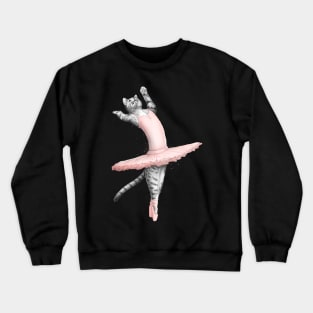 Ballerina Cat Crewneck Sweatshirt